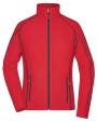 Polar Fleeces JAMES & NICHOLSON Ladies` Structure Fleece Jacket voor bedrukking &amp; borduring
