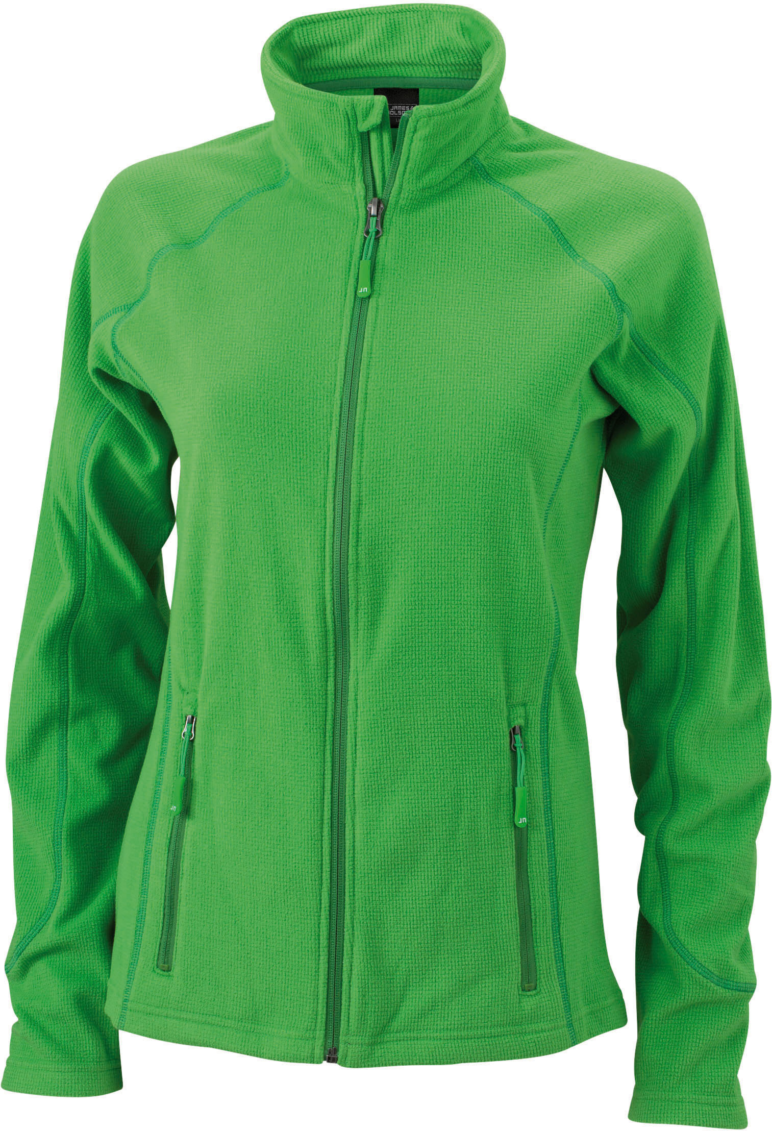 Polar Fleeces JAMES & NICHOLSON Ladies` Structure Fleece Jacket voor bedrukking &amp; borduring