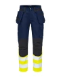 Pantalons personnalisable PROJOB 6560 PANTALON CORDURA STRETCH EN ISO 20471 CLASSE 1