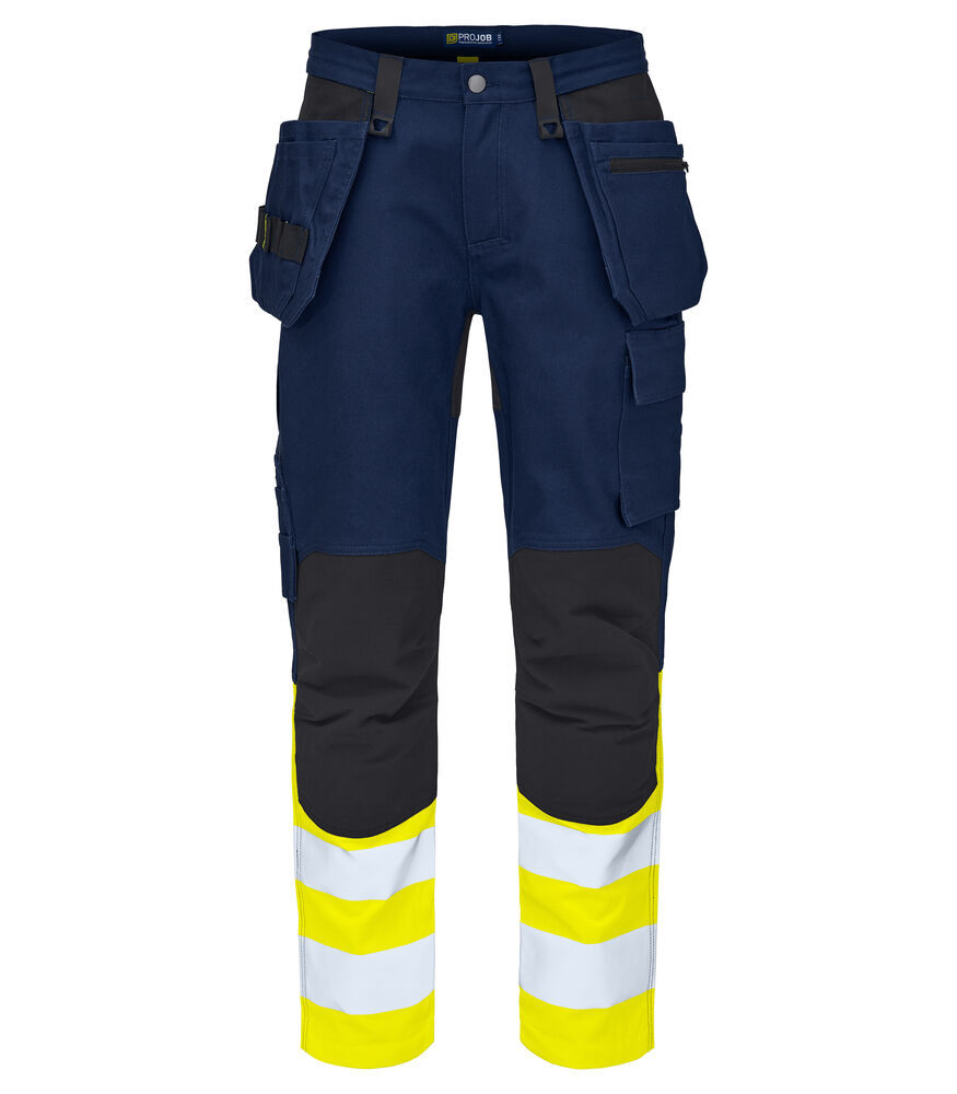 Pantalons personnalisable PROJOB 6560 PANTALON CORDURA STRETCH EN ISO 20471 CLASSE 1