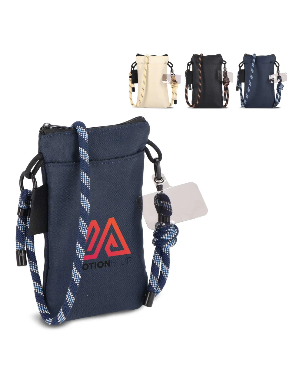 4DO Crossbody Beutel mit Paracord Gurt Taschen personalisierbar
