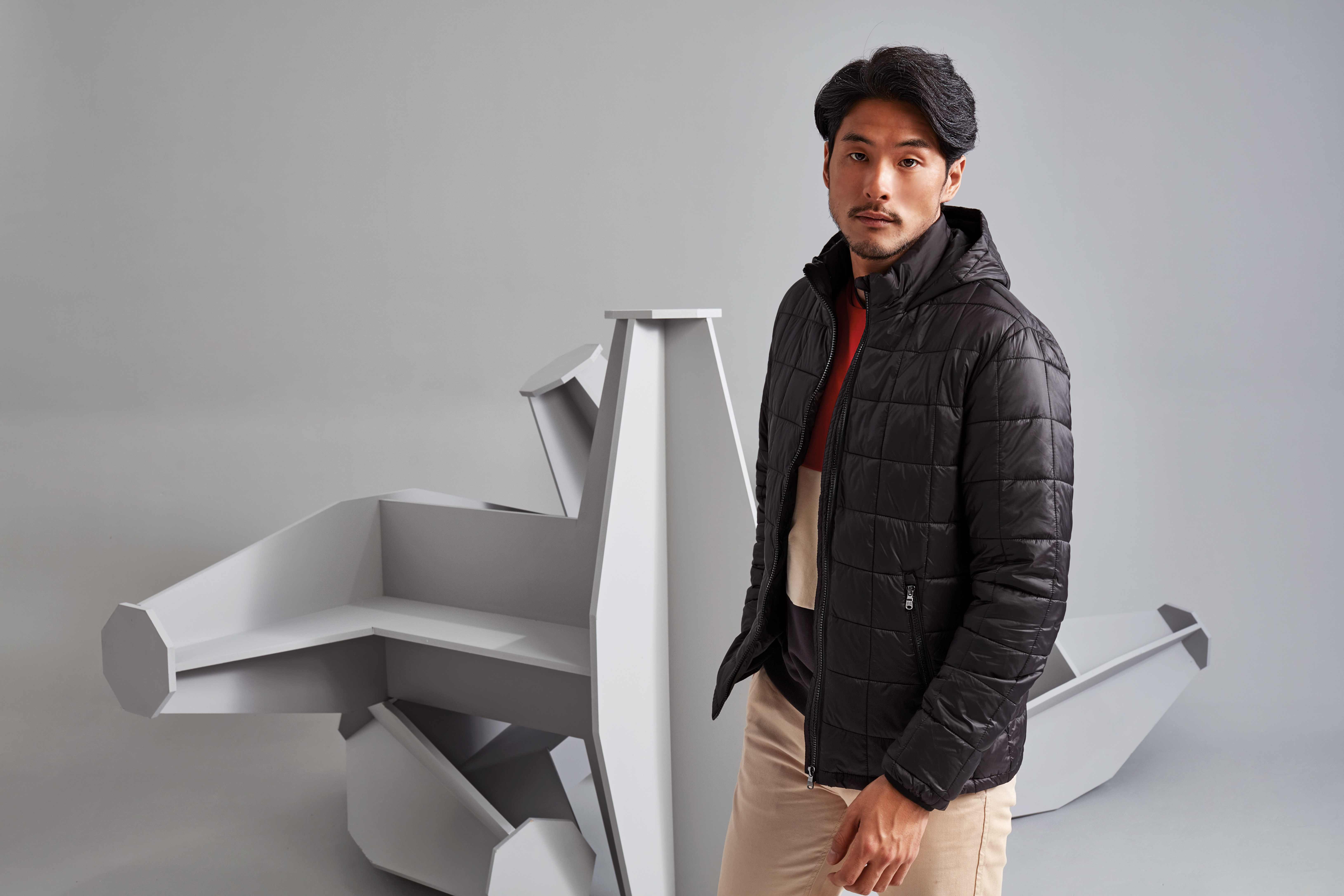 Vestes personnalisable 2786 Veste à capuche matelassée