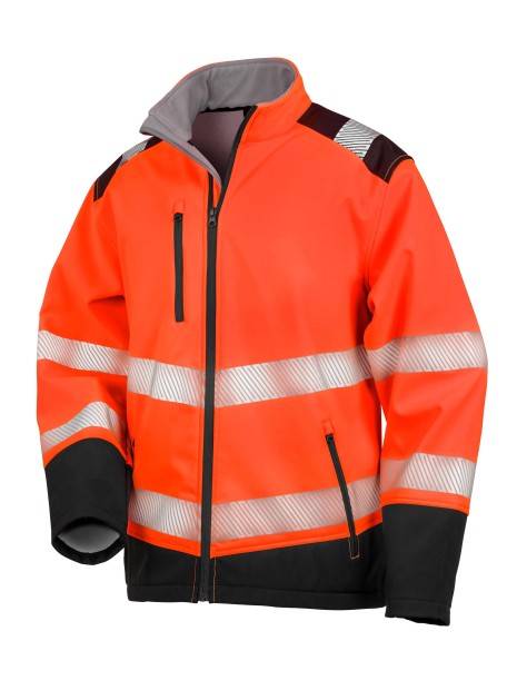 RESULT Printable Ripstop Safety Softshell /api/colors/637373d0-7be8-4d45-9185-34ac15e885b0 personnalisable
