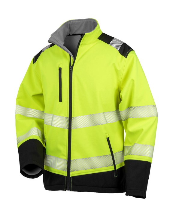 Softshells RESULT Printable Ripstop Safety Softshell voor bedrukking &amp; borduring
