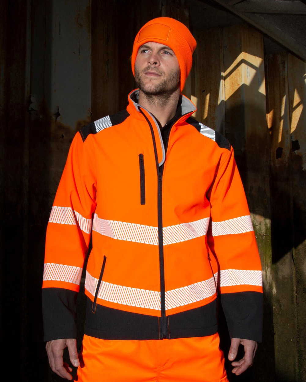 Softshells personnalisable RESULT Printable Ripstop Safety Softshell