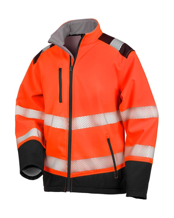 Softshells RESULT Printable Ripstop Safety Softshell voor bedrukking &amp; borduring