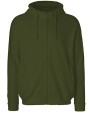 Sweaters & hoodies NEUTRAL UNISEX HOODIE W. HIDDEN ZIP voor bedrukking &amp; borduring