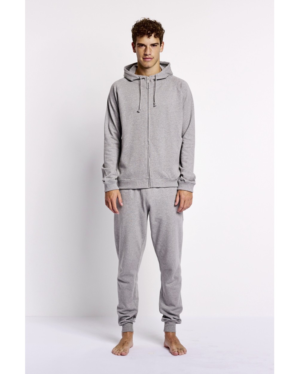 Sweat-shirts personnalisable NEUTRAL UNISEX HOODIE W. HIDDEN ZIP