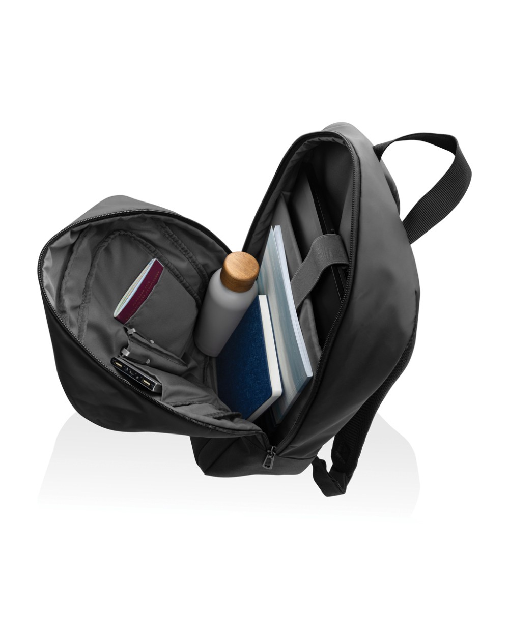 4DO Armond AWARE™ RPET 15.6" Basic Laptop-Rucksack Taschen personalisierbar