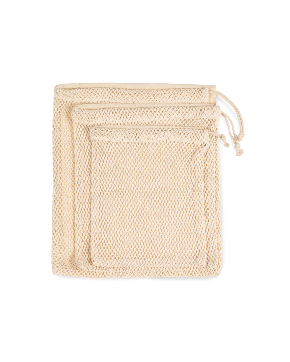 KIMOOD Netztasche mit Kordelzug Taschen personalisierbar