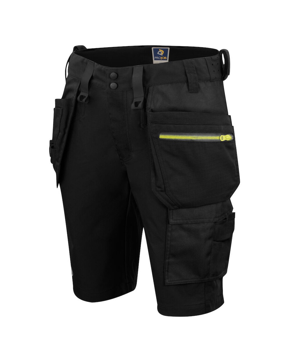 Bermuda's & Shorts PROJOB 5558 STRETCHSHORT MET SPIJKERZAKKEN voor bedrukking &amp; borduring