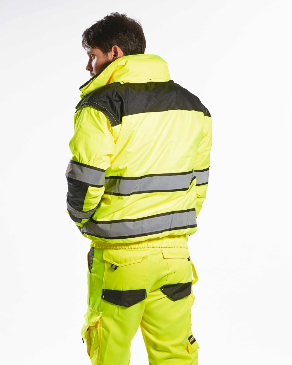 Jassen PORTWEST Hi-vis classic bomber jacket (C466) voor bedrukking &amp; borduring
