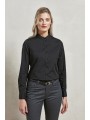 PREMIER Women´s Banded Collar Grandad Shirt  personnalisable