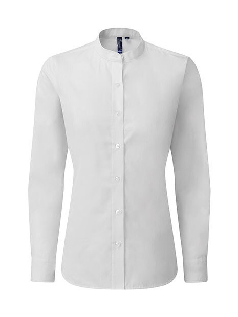 PREMIER Women´s Banded Collar Grandad Shirt /api/colors/7a92cd2d-10d2-40b4-928b-296bb7487506 personnalisable