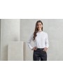 PREMIER Women´s Banded Collar Grandad Shirt Hemden personalisierbar