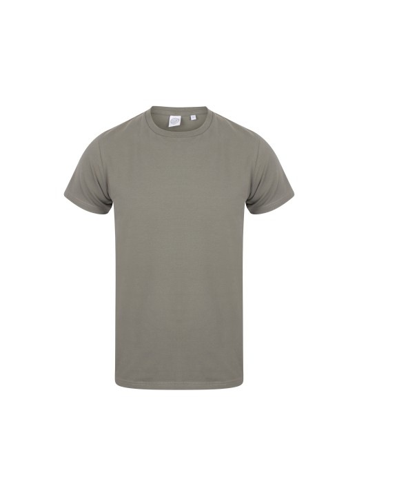 SKINNIFIT Men's Feel Good Stretch Crew Neck T-Shirt T-Shirts personalisierbar