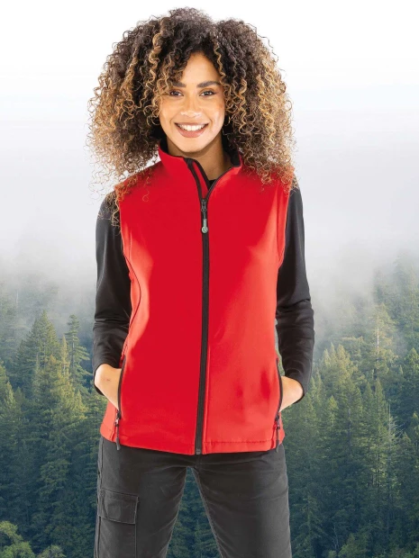 Softshells à personnaliser RESULT Bodywarmer Softshell Femme Printable 