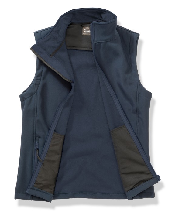 Softshells personnalisable RESULT Bodywarmer Softshell Femme Printable