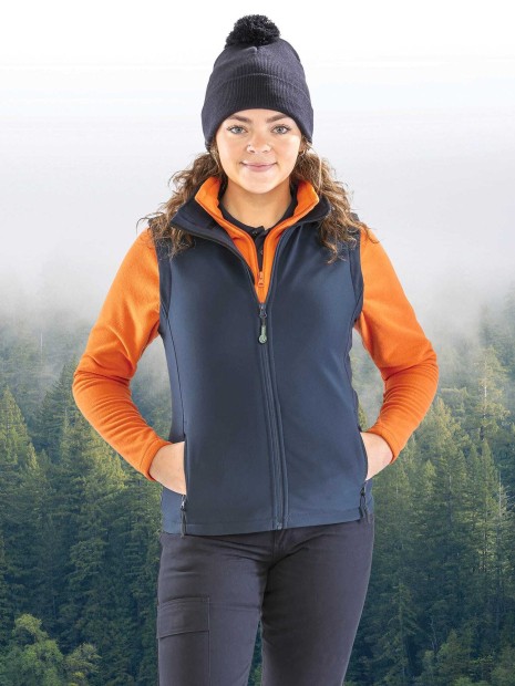 Softshells à personnaliser RESULT Bodywarmer Softshell Femme Printable 