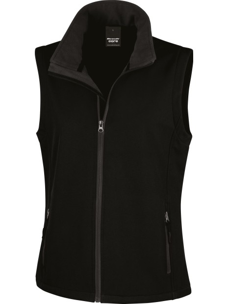 RESULT Bodywarmer Softshell Femme Printable /api/colors/b9fdad4a-5e94-45cb-8c03-c08b349b28c3 personnalisable