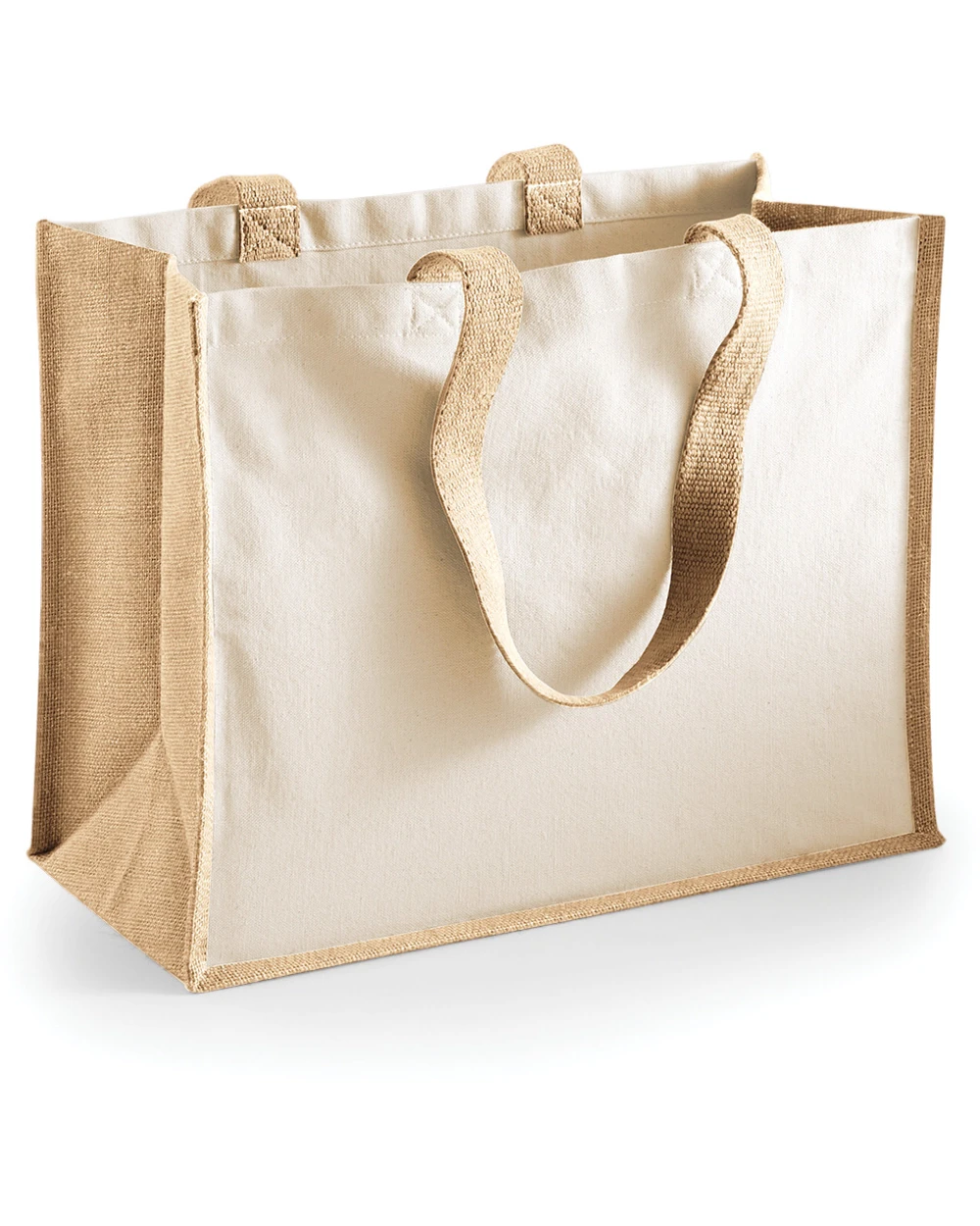 Tote bags personnalisable WESTFORDMILL Sac cabas classique en jute