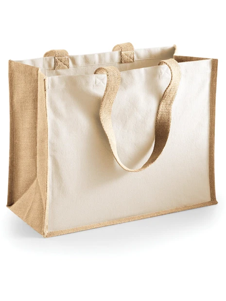 WESTFORDMILL Sac cabas classique en jute /api/colors/e4673c21-e8cb-492b-aa0c-b227b8618401 personnalisable