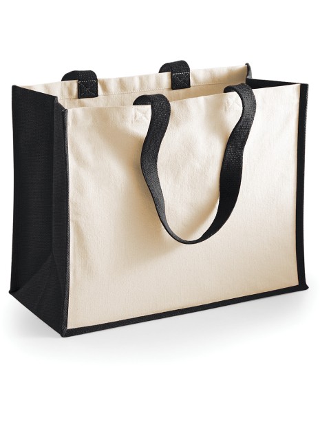 WESTFORDMILL Sac cabas classique en jute /api/colors/b9fdad4a-5e94-45cb-8c03-c08b349b28c3 personnalisable