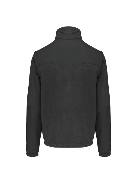 WK. DESIGNED TO WORK Veste polaire manches amovibles homme /api/colors/3664e9be-231a-44a8-bacd-707b001b474c personnalisable