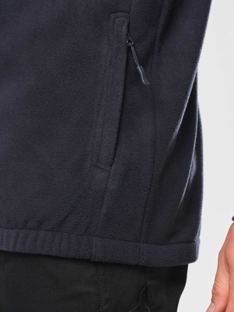 Laines polaires à personnaliser WK. DESIGNED TO WORK Veste polaire manches amovibles homme 