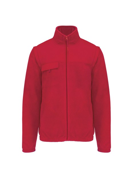 WK. DESIGNED TO WORK Veste polaire manches amovibles homme /api/colors/c953313a-9c9d-493b-934e-ddcf8fada2ae personnalisable