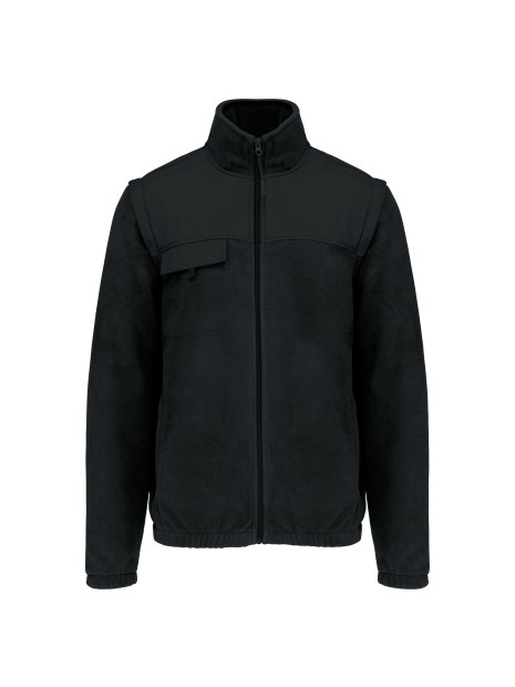 WK. DESIGNED TO WORK Veste polaire manches amovibles homme /api/colors/b9fdad4a-5e94-45cb-8c03-c08b349b28c3 personnalisable