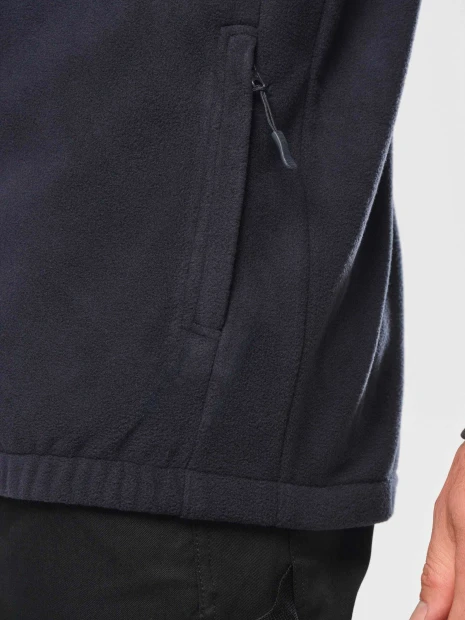 Laines polaires à personnaliser WK. DESIGNED TO WORK Veste polaire manches amovibles homme 