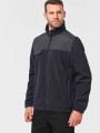 Laines polaires à personnaliser WK. DESIGNED TO WORK Veste polaire manches amovibles homme 