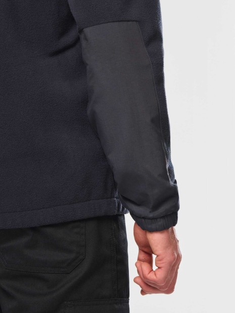 Laines polaires à personnaliser WK. DESIGNED TO WORK Veste polaire manches amovibles homme 