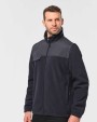 WK. DESIGNED TO WORK Fleecejacke mit abnehmbaren Ärmeln Herren Polar Fleeces personalisierbar
