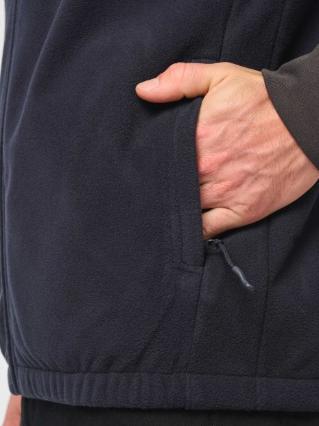 Laines polaires à personnaliser WK. DESIGNED TO WORK Veste polaire manches amovibles homme 