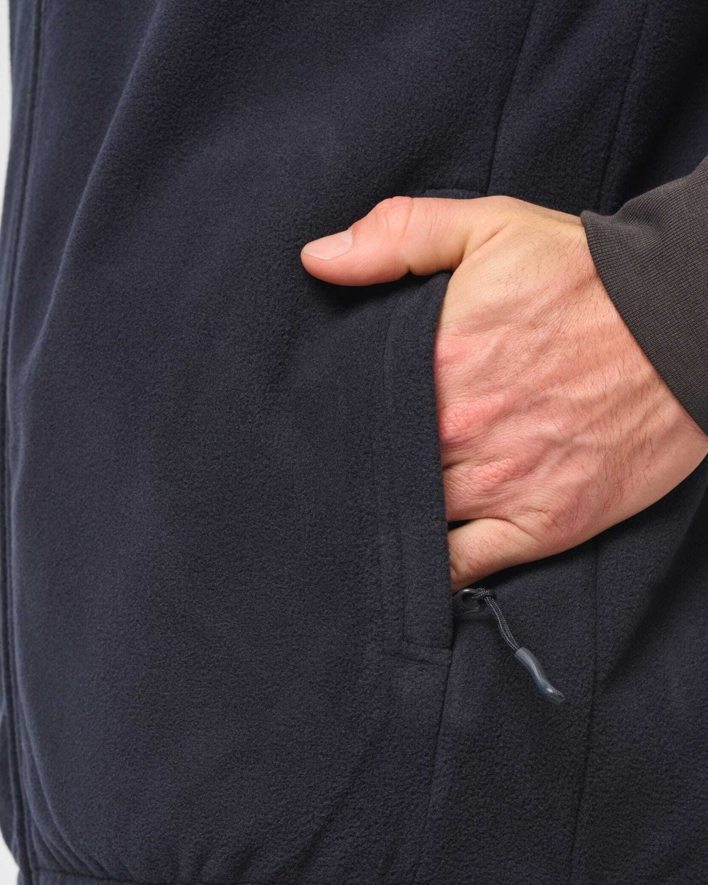 WK. DESIGNED TO WORK Fleecejacke mit abnehmbaren Ärmeln Herren Polar Fleeces personalisierbar