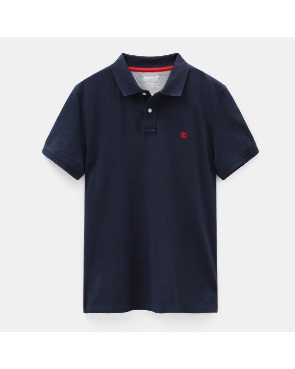 Polos personnalisable TIMBERLAND PRO Polo coton piqué bio manches courtes Millers River