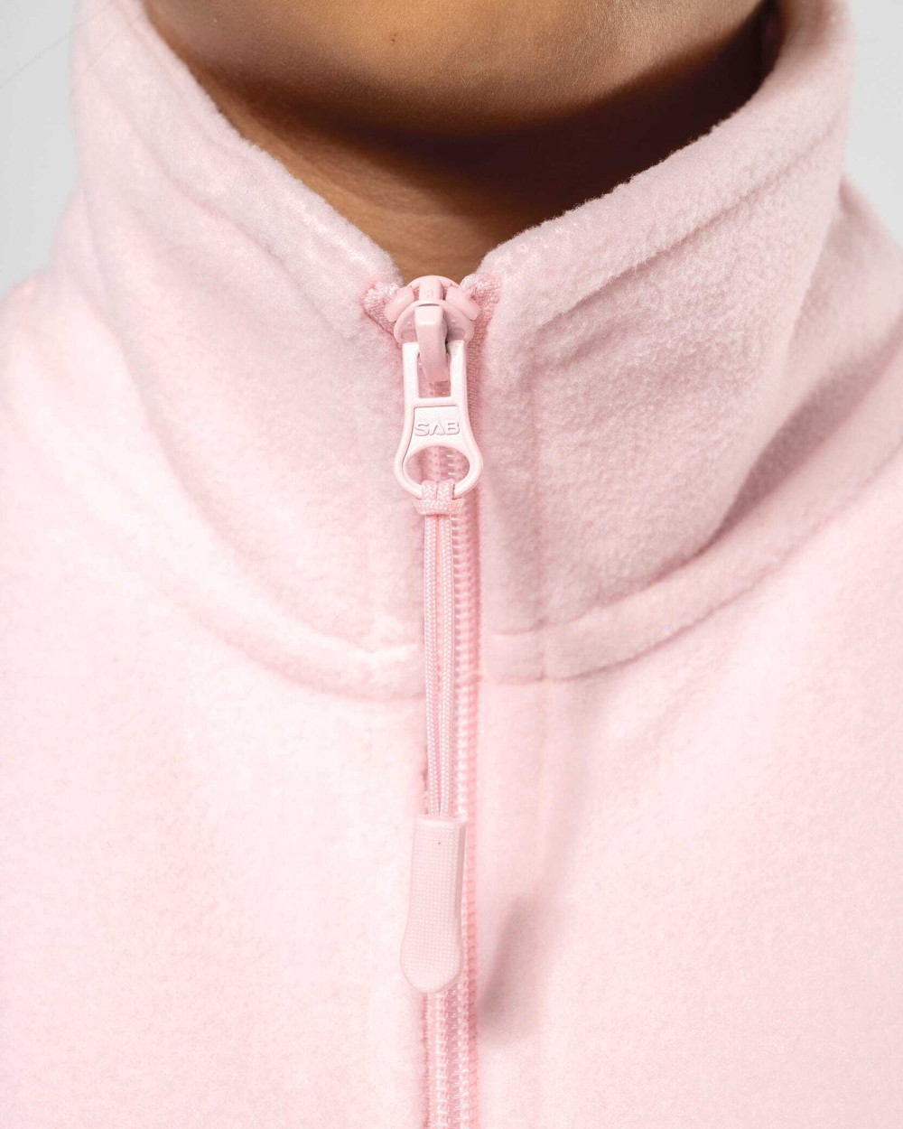 Laines polaires personnalisable KARIBAN Veste micropolaire zippée enfant
