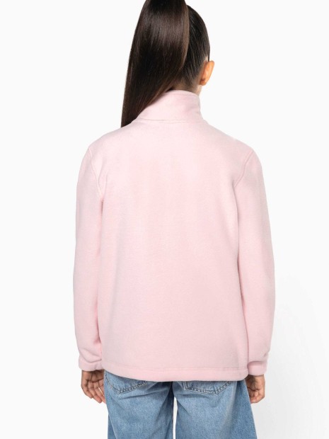 Laines polaires à personnaliser KARIBAN Veste micropolaire zippée enfant 