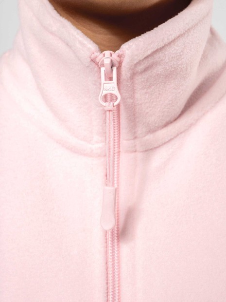 Laines polaires à personnaliser KARIBAN Veste micropolaire zippée enfant 