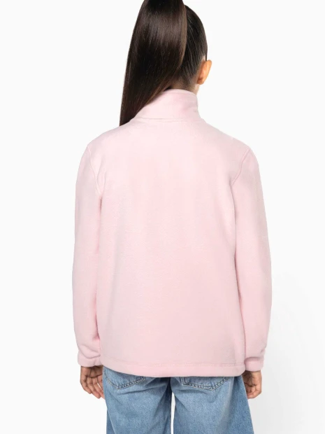 Laines polaires à personnaliser KARIBAN Veste micropolaire zippée enfant 