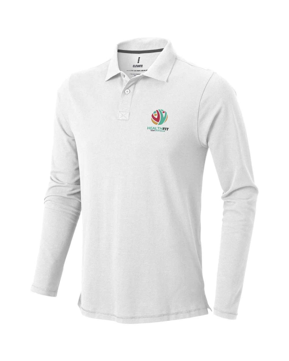Polos personnalisable ELEVATE Polo manches longues homme Oakville