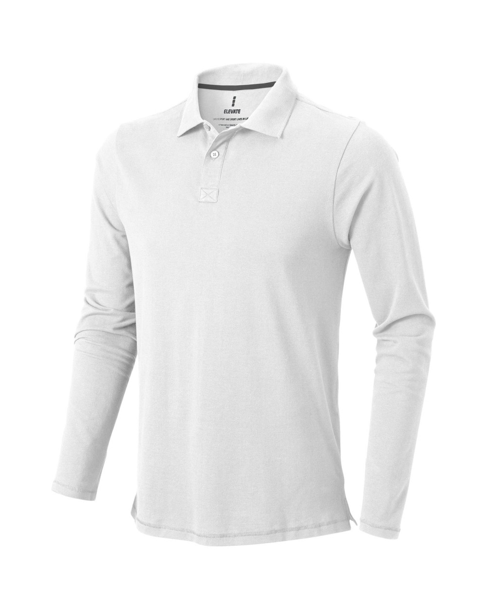 ELEVATE Oakville Langarm Poloshirt für Herren Poloshirts personalisierbar