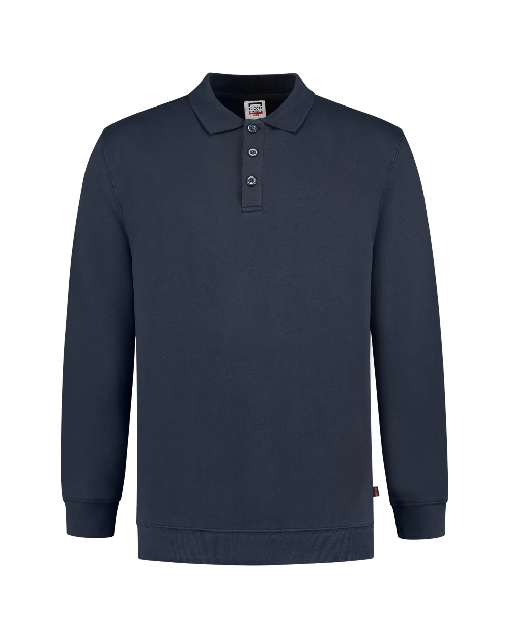 TRICORP Sweatshirt Polokragen Bund Waschbar 60°C Sweatshirts personalisierbar