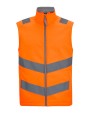 REGATTA HI-VIS PRO CONTRACT ABLAZE SOFTSHELL BODYWARMER Softshells personalisierbar