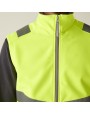 REGATTA HI-VIS PRO CONTRACT ABLAZE SOFTSHELL BODYWARMER Softshells personalisierbar