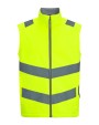 REGATTA HI-VIS PRO CONTRACT ABLAZE SOFTSHELL BODYWARMER Softshells personalisierbar