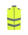 REGATTA HI-VIS PRO CONTRACT ABLAZE SOFTSHELL BODYWARMER Softshells personalisierbar