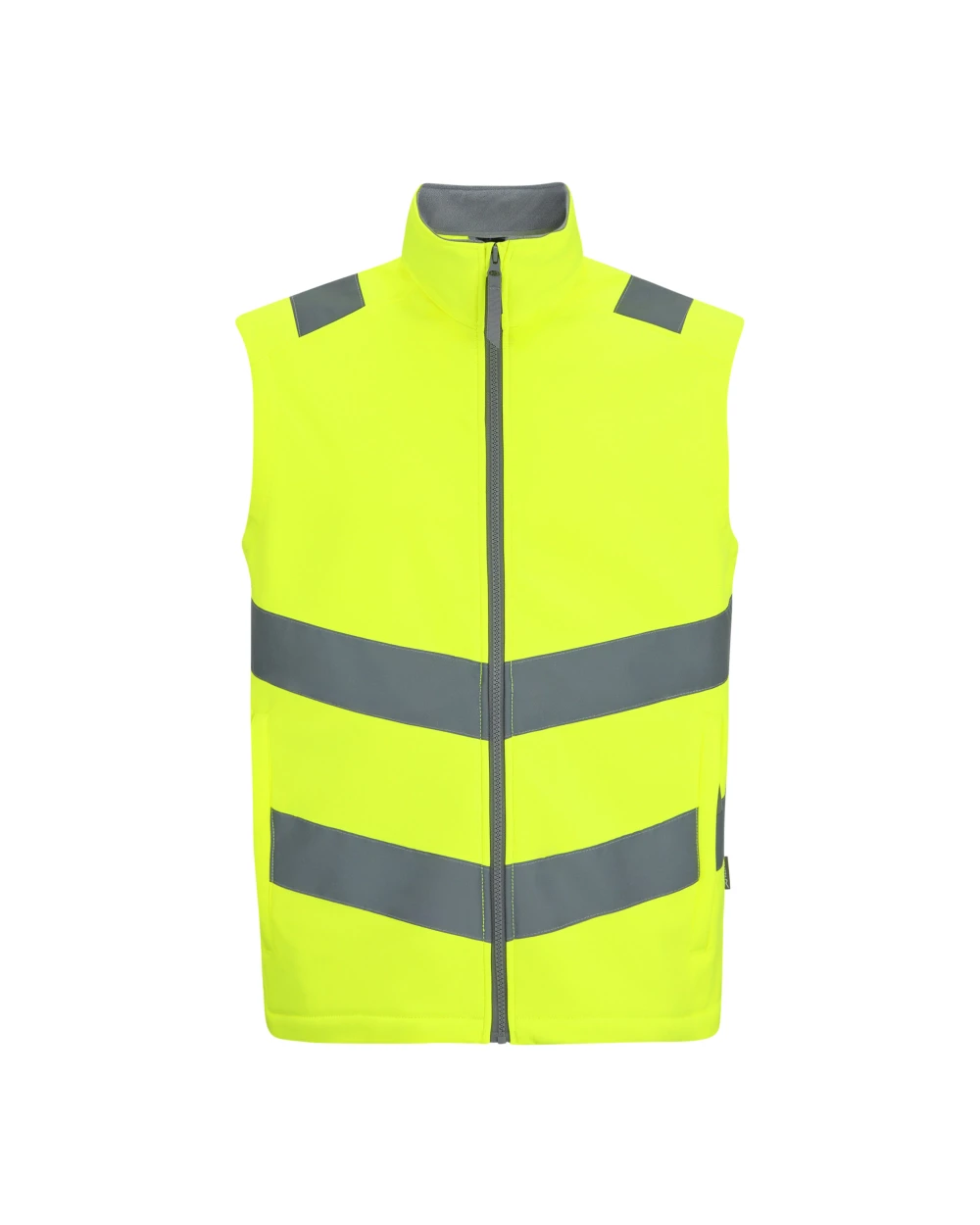 Softshells REGATTA HI-VIS PRO CONTRACT ABLAZE SOFTSHELL BODYWARMER voor bedrukking &amp; borduring